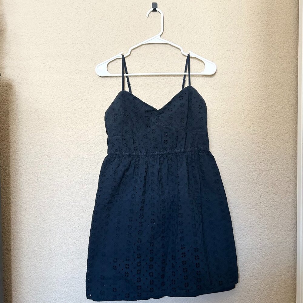 Women's Navy Blue, J.Crew Lace Dress, Medium
